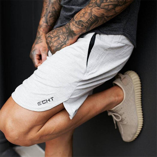 Bodybuilding Sweatpants Fitness Cotton Men Sport Shorts