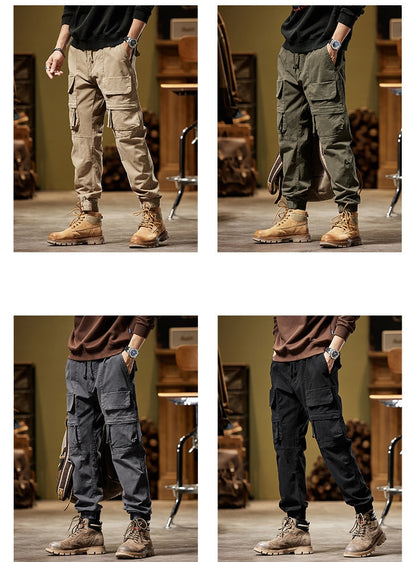 Men’s Relaxed-Fit Stretch Cargo Jogger Pants