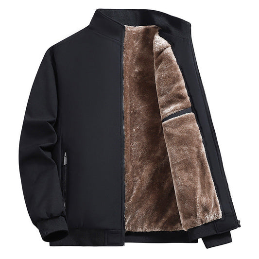 Kangoo Men’s Fleece-Lined Softshell Jacket