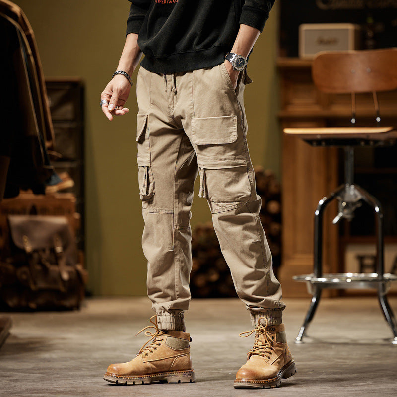 Men’s Relaxed-Fit Stretch Cargo Jogger Pants