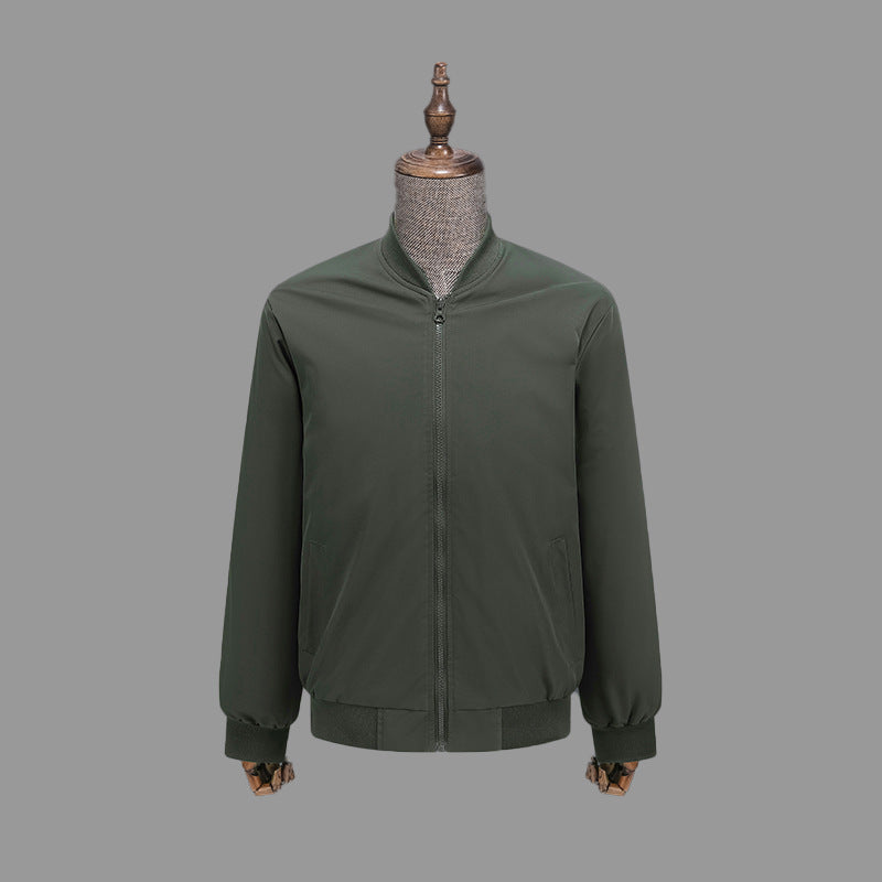 Men's Lightweight Windbreaker Bomber Jacket
