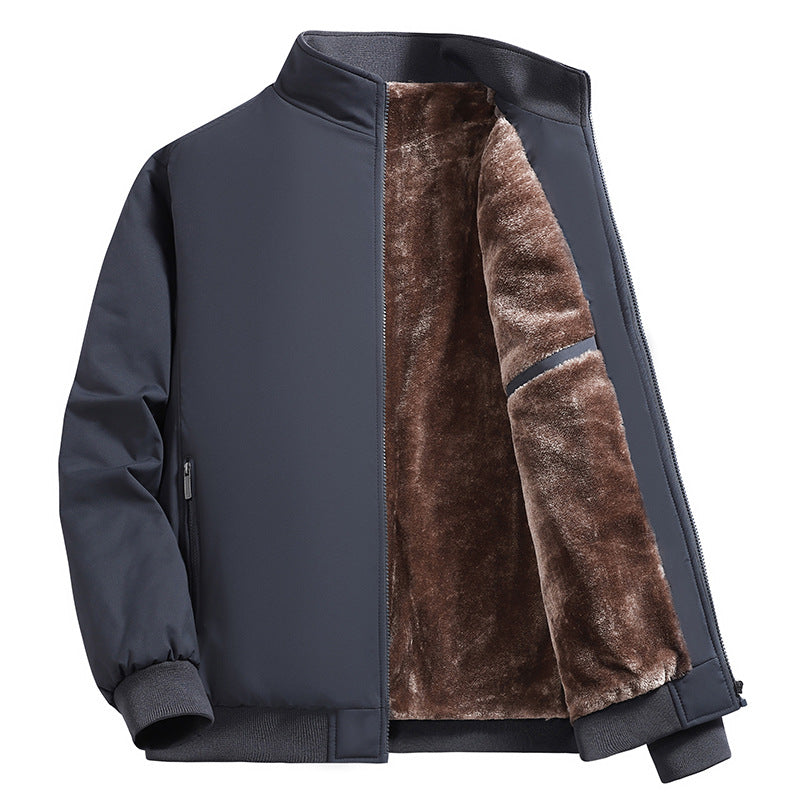 Kangoo Men’s Fleece-Lined Softshell Jacket