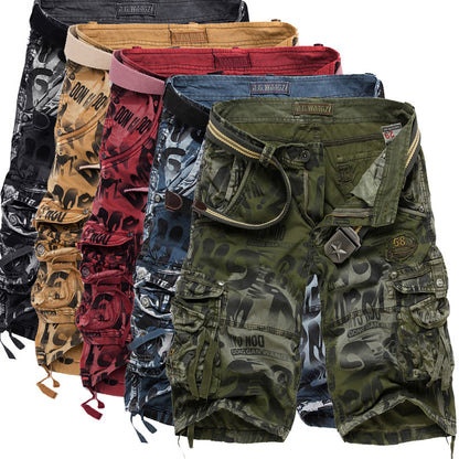 Kanoosport Men's Camouflage Cargo Shorts