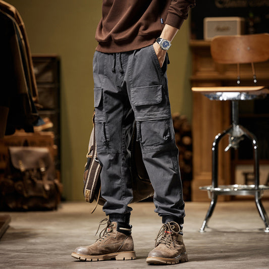 Men’s Relaxed-Fit Stretch Cargo Jogger Pants
