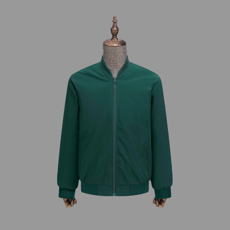 Men's Lightweight Windbreaker Bomber Jacket