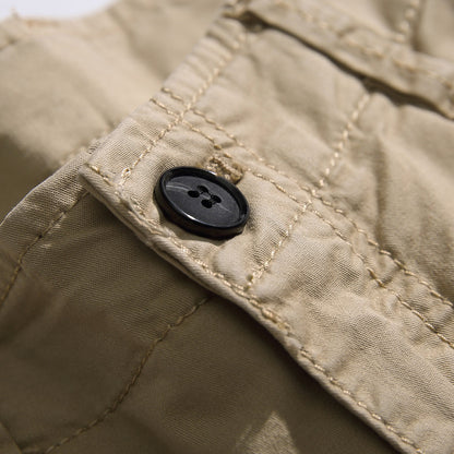 Kangoo Men's Loose Straight Cargo Shorts