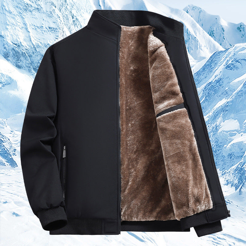 Kangoo Men’s Fleece-Lined Softshell Jacket