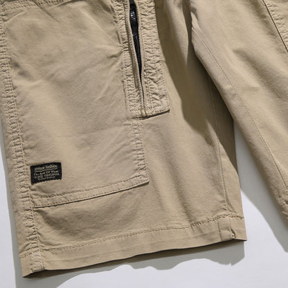Kangoo Men's Loose Straight Cargo Shorts