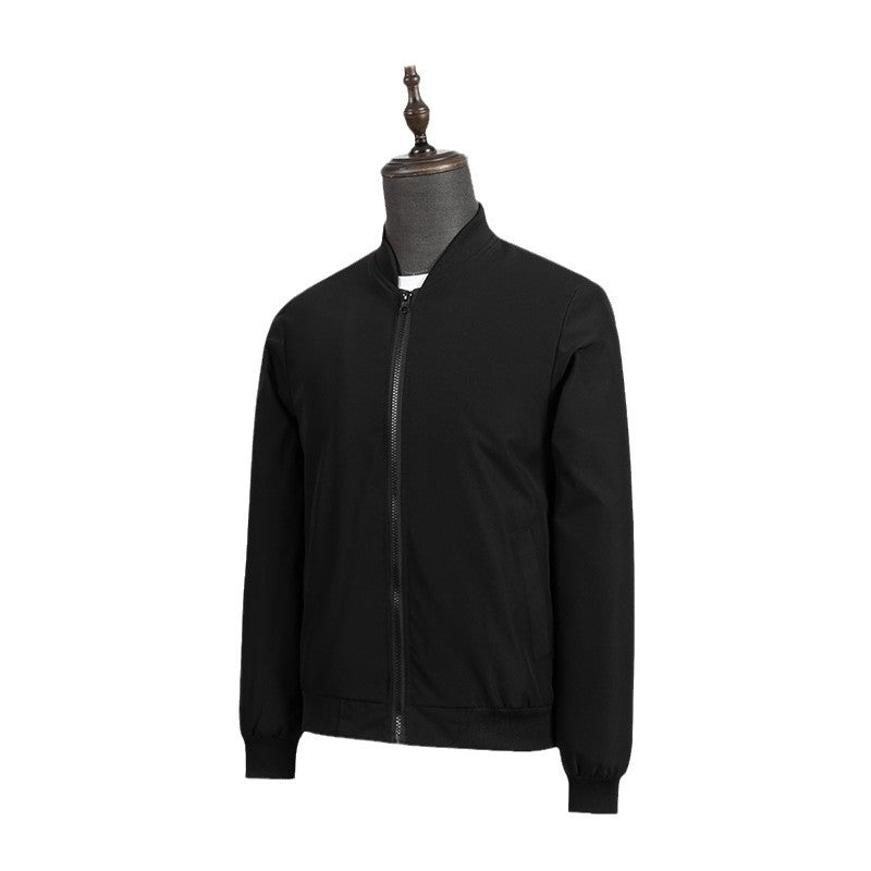Men's Lightweight Windbreaker Bomber Jacket