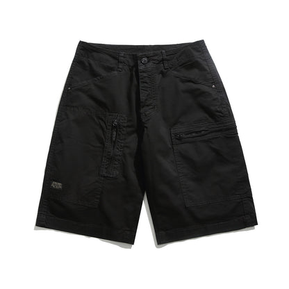 Kangoo Men's Loose Straight Cargo Shorts