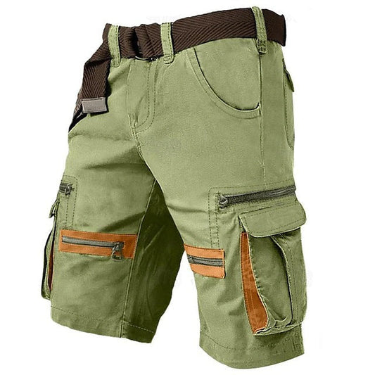 Kangoo Men's Multi Pocket Cargo Shorts