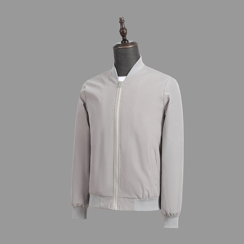 Men's Lightweight Windbreaker Bomber Jacket