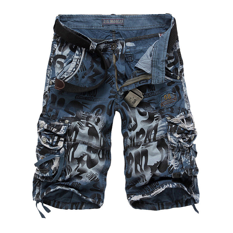 Kanoosport Men's Camouflage Cargo Shorts