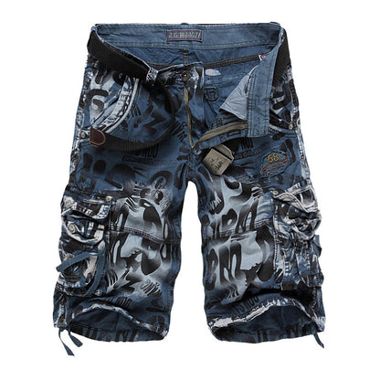 Kanoosport Men's Camouflage Cargo Shorts
