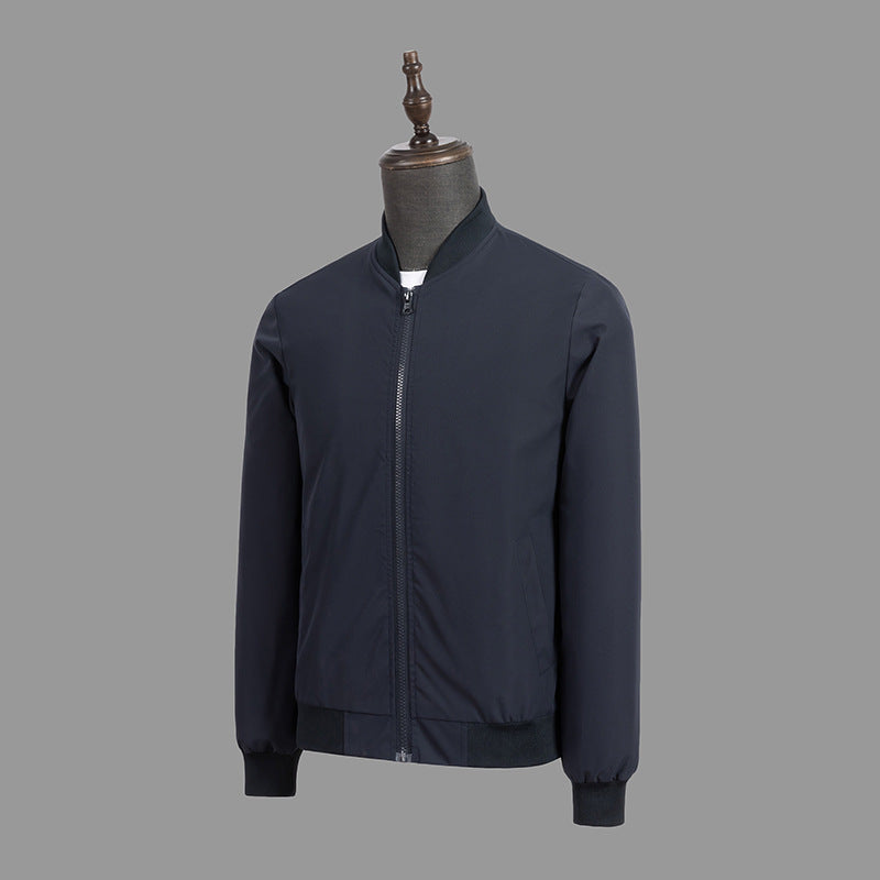 Men's Lightweight Windbreaker Bomber Jacket