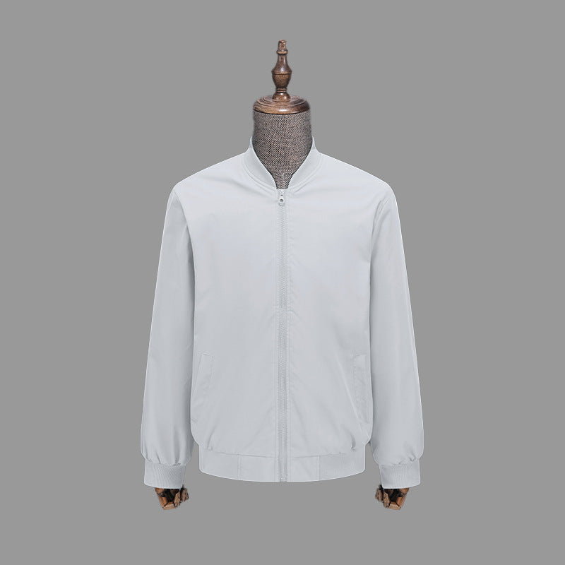 Men's Lightweight Windbreaker Bomber Jacket