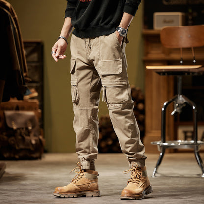 Men’s Relaxed-Fit Stretch Cargo Jogger Pants