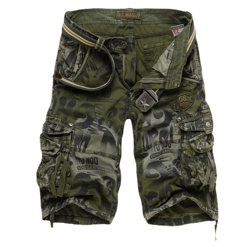 Kanoosport Men's Camouflage Cargo Shorts