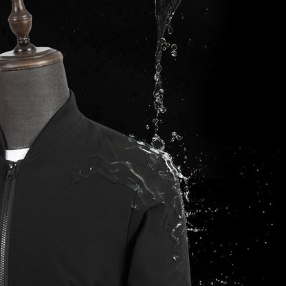 Men's Lightweight Windbreaker Bomber Jacket