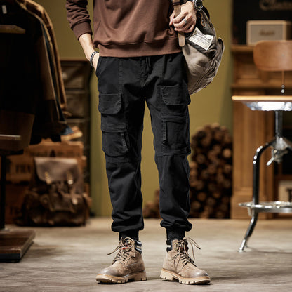 Men’s Relaxed-Fit Stretch Cargo Jogger Pants