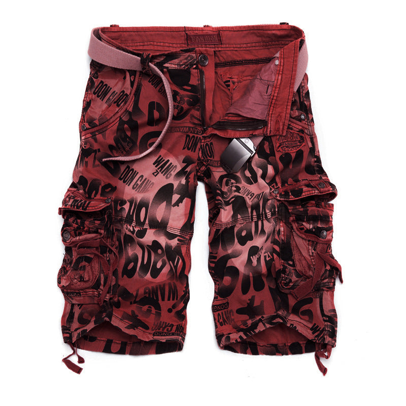 Kanoosport Men's Camouflage Cargo Shorts