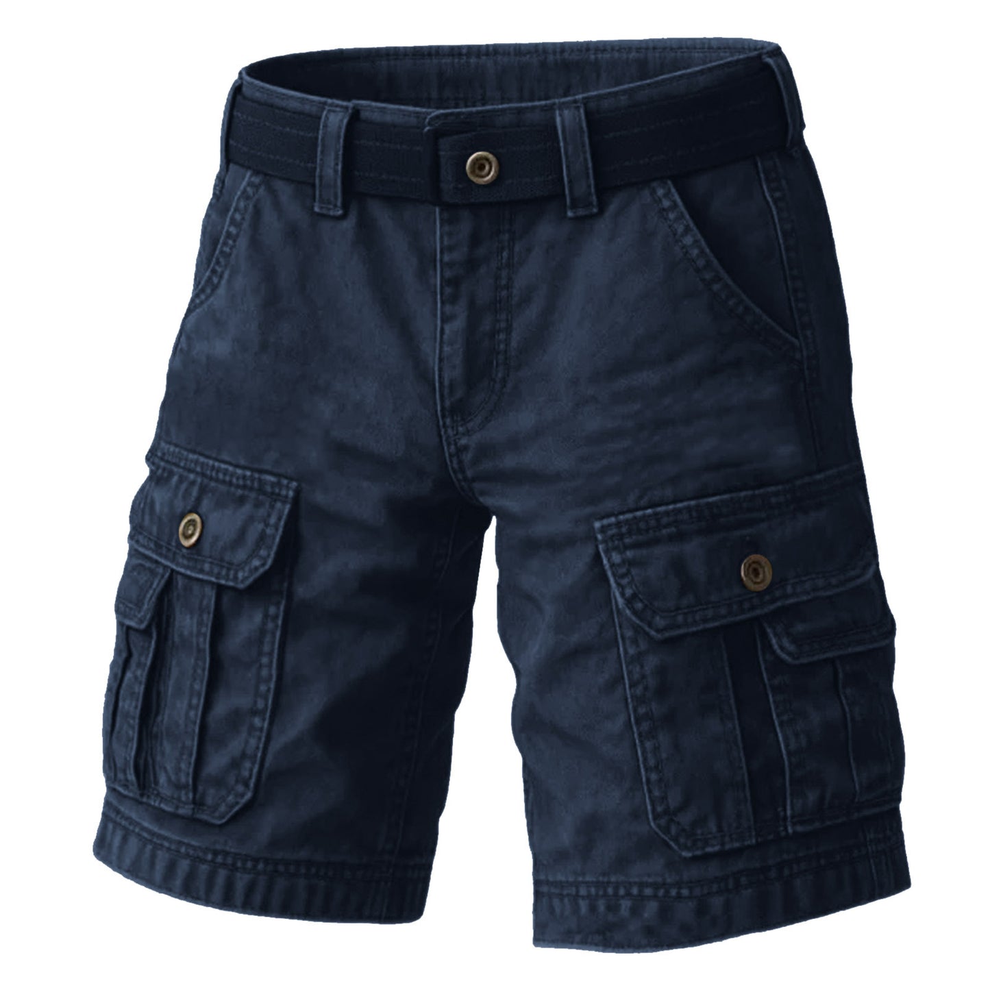 Kangoo Men's Vintage Washed Cargo Shorts