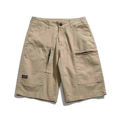 Kangoo Men's Loose Straight Cargo Shorts