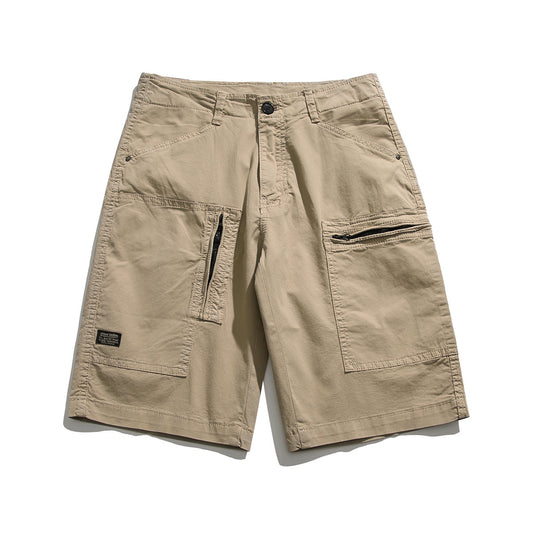 Kangoo Men's Loose Straight Cargo Shorts