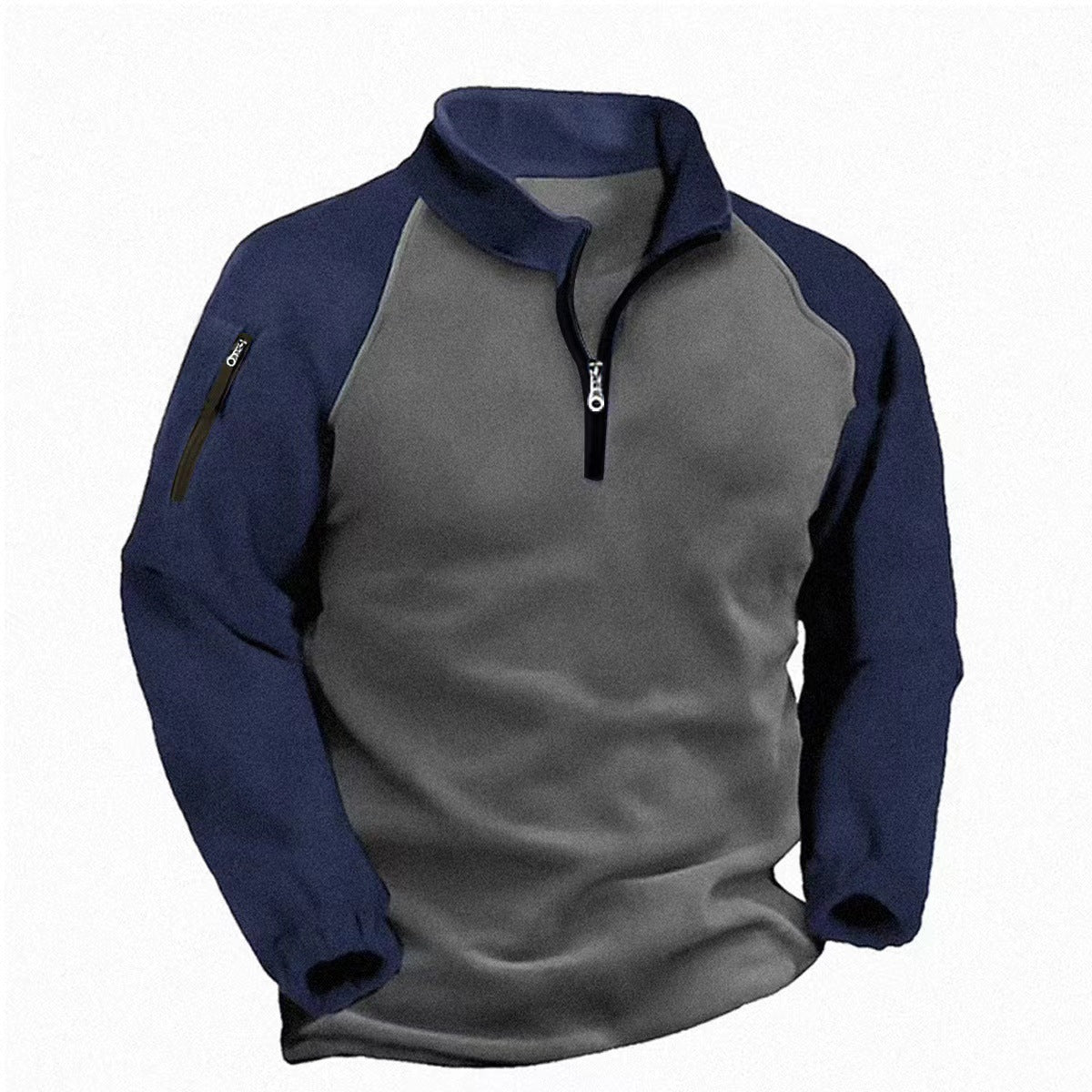 Men's Outdoor Tactical Fleece Pullover – Warm & Durable