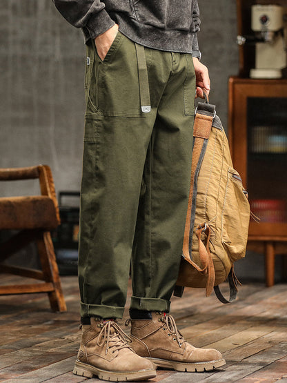 Men's Vintage Utility Stretch Cargo Pants