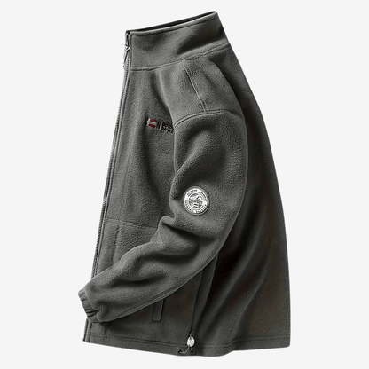 Lightweight Thermal Fleece Jacket – Breathable Mid-Layer for Outdoor Activities