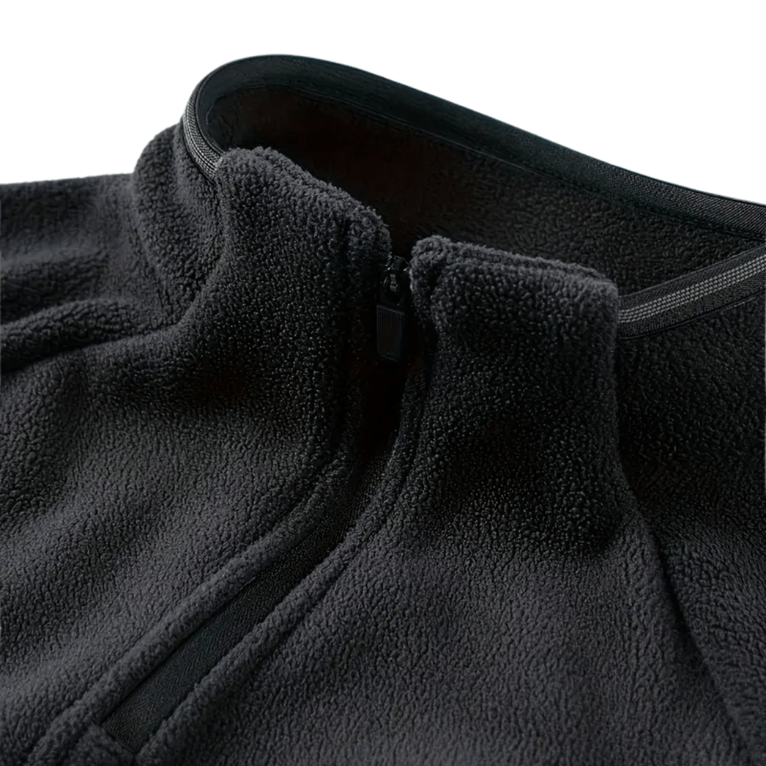 Men's Quarter-Zip Fleece Pullover – Lightweight Outdoor Fleece Sweater for Hiking & Camping