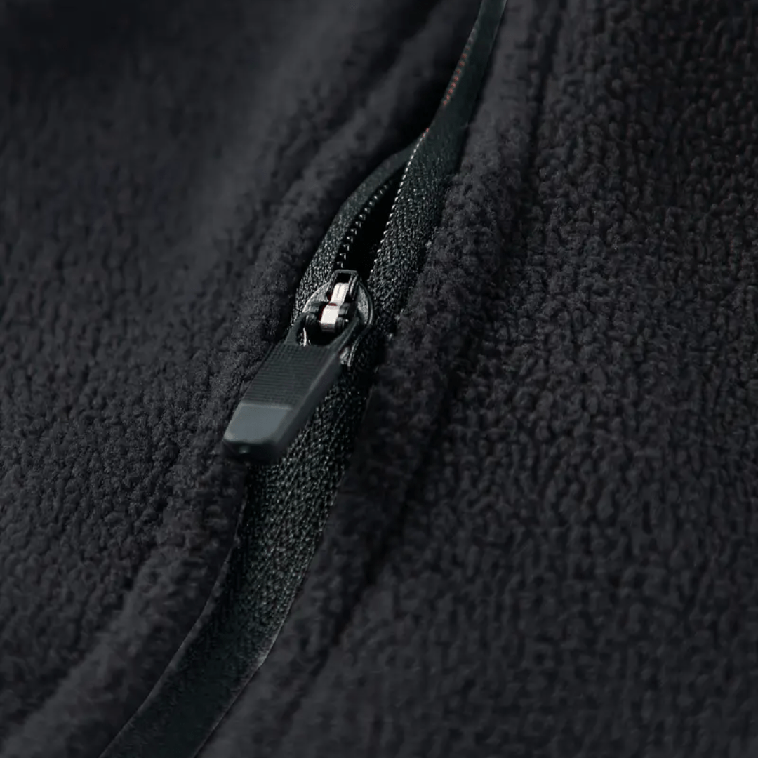 Men's Quarter-Zip Fleece Pullover – Lightweight Outdoor Fleece Sweater for Hiking & Camping