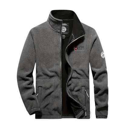 Lightweight Thermal Fleece Jacket – Breathable Mid-Layer for Outdoor Activities