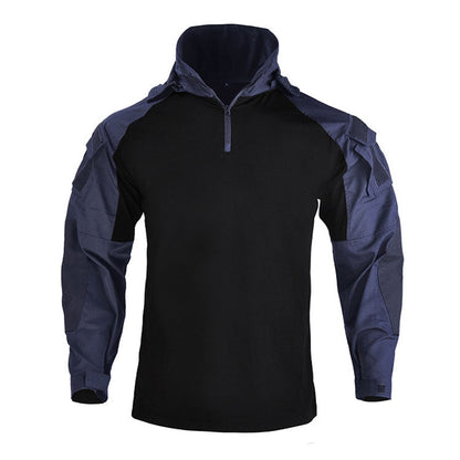 Kangoo Outdoor Cool Hooded Long Sleeve Men's T-shirt