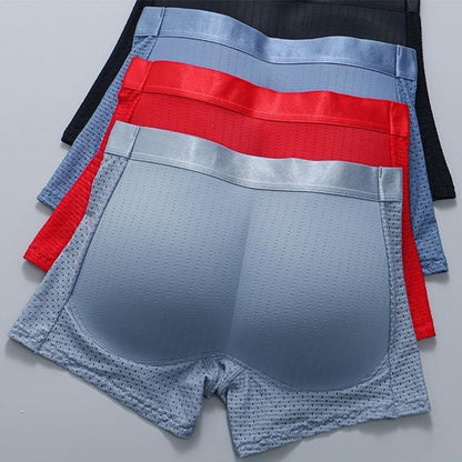 Men's Cooling Breathable Boxer Briefs with Lift Support & Contour Pouch