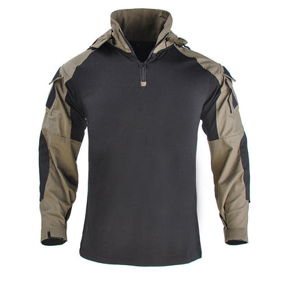 Kangoo Outdoor Cool Hooded Long Sleeve Men's T-shirt