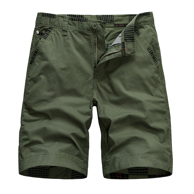 Loose Solid Color High-quality Men's Shorts