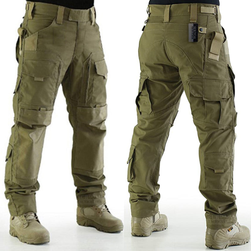 Kangoo Outdoor Solid Color Hiking Overalls Men's Pants