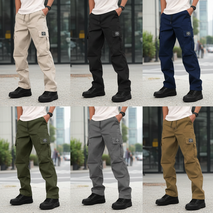 Men's  Multi-Pocket Utility Cargo Pants-Buy 2 Get Free Shipping!