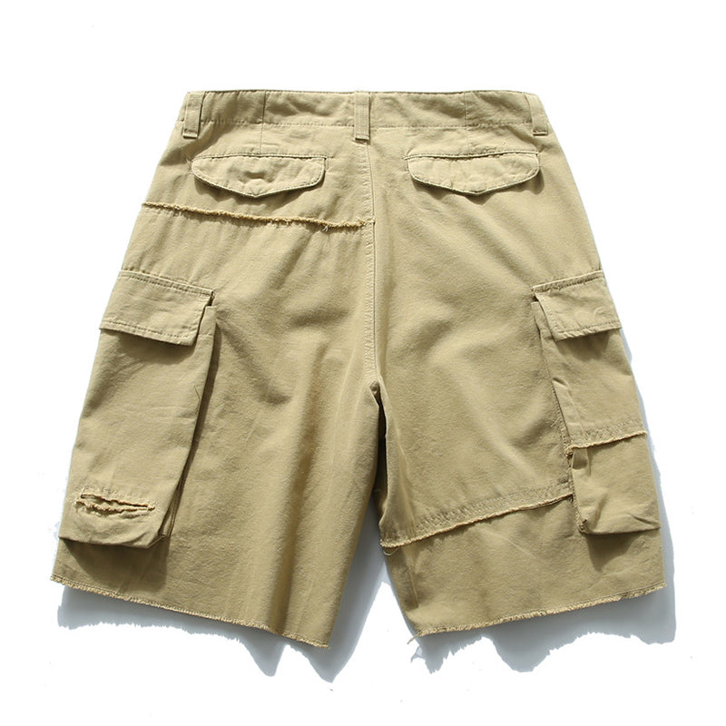 Men's Cotton Elastic Waist Fashion Shorts