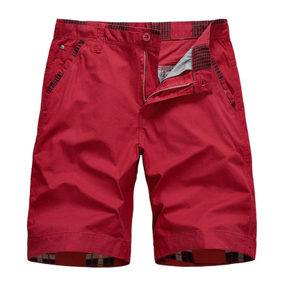 Loose Solid Color High-quality Men's Shorts