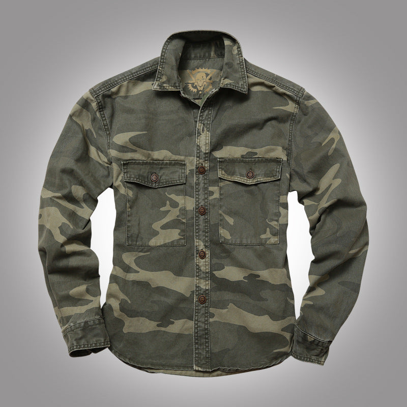 Kangoo Outdoor Camo Long Sleeve Shirt