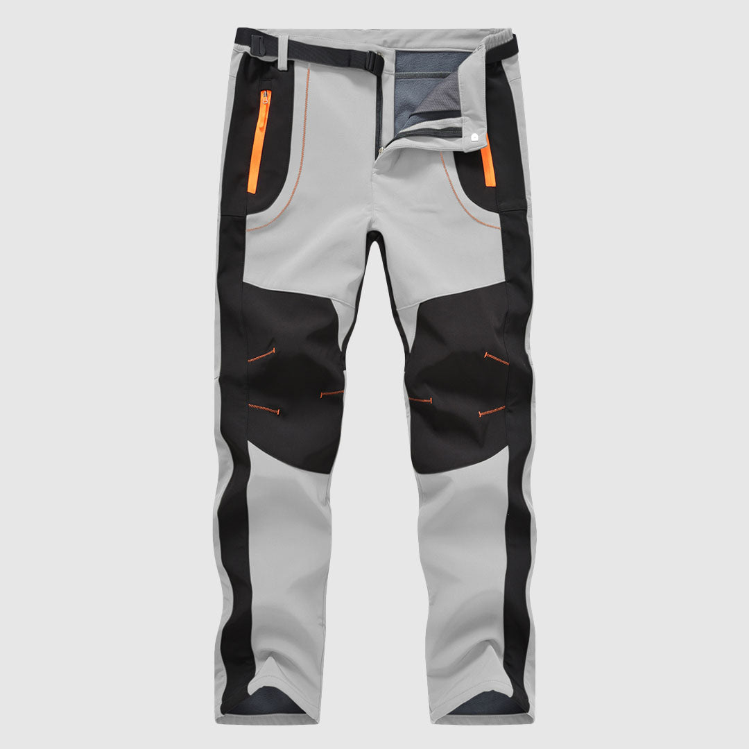 Men's Outdoor Snow Ski Water Resistant Fleece Lined Pants