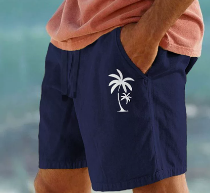 Kangoo | Summer Shorts with Palm Embroidery - Buy 2 Get Free Shipping Today!