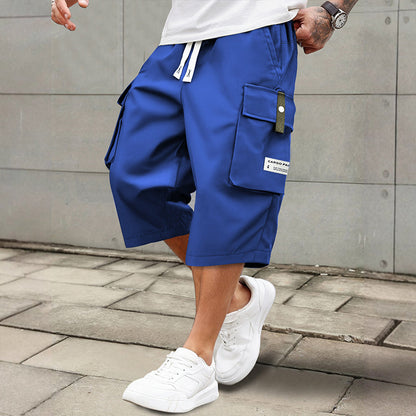 Men's Casual Drawstring Capri Cargo Pants-Buy 2 Get Free Shipping Today!