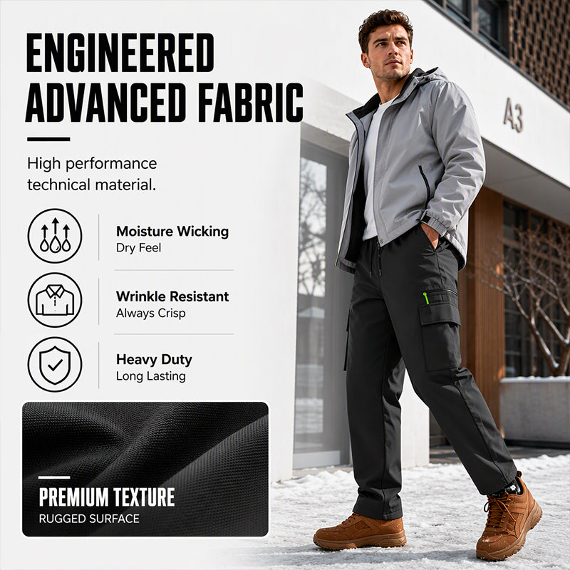 Kangoo Men’s Windproof Thermal Outdoor Pants